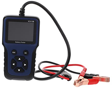 BUGUUYO 12V Testeur de Batterie pour Voiture Analyseur Automobile Compact avec Écran pour Garage et Usine