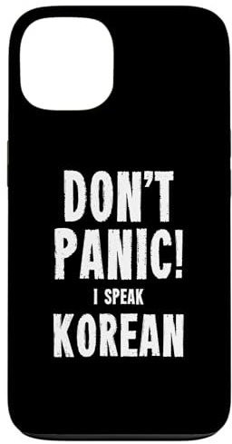 I Speak Korean Case for iPhone 13