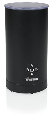 Tristar Milk Frother, Funzione 4 in 1, Potenza 500 W per Scaldare e Montare il Latte, Controllo a Un Pulsante, Caraffa Rimovibile, MK-2278