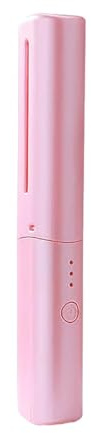 Hair Straightener – 3 Levels Portable, USB Rechargeable Tool | Hot Beauty Accessory for Travel Holiday Festival Salon Home Wedding Bridal Spa Grooming Party Summer Daily Styling Women Professional