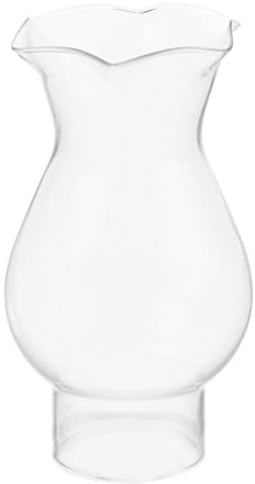 MUSISALY 3Cm Diameter 28-Hole Glass Lamp Shade Funnel for Oil Lamp Globe Replacement Suitable for Retro and Indoor Lanterns