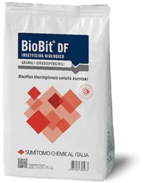 BioBit DF 1kg Insetticida biologico Bacillus thuringiensis, ativo contro larve di lepidotteri