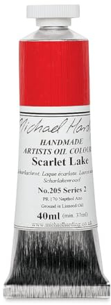 Michael Harding Oil Colour : 40ml Scarlet Lake