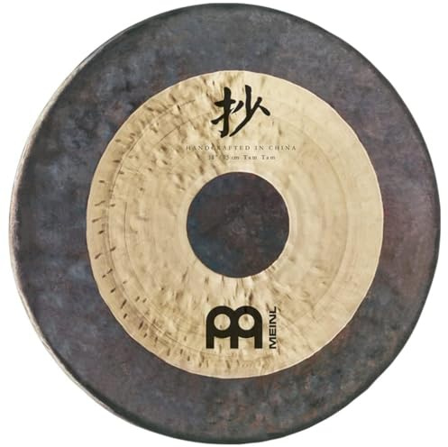 38 Chau Tam Tam with Beater — For Sound Healing Therapy, Meditation and Yoga — Bronze Alloy, 2-YEAR WARRANTY
