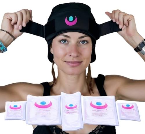 Kompresse-Kappe „Icekap Delux 2.0“, für Kälte- und Wärmetherapie