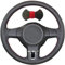Shining wheat Lenkradhülle für Volkswagen Golf 6 Mk6 Jetta 6 Polo 2011-2014, Leder, Schwarz