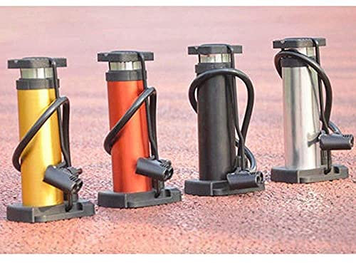Mini Pompa a Pedale gonfiatore gomme Ruote Auto Moto Bici gonfiabili palloni Pneumatici adattatori manometro monocilindrica Pompa Aria