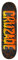 Cruzade Skateboard-Brett / Deck, 21 cm, Dark Label Orange