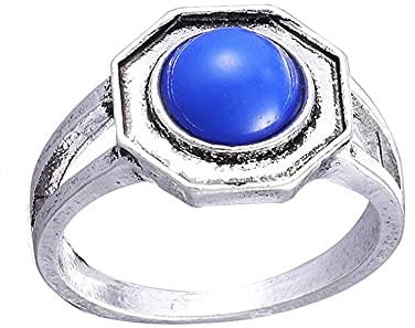 The Originals Vampir-Familienring, Klaus Mikaelson's Ring, TVD-Schmuck, Vampir, Tageslichtring, für Damen und Herren, versilbertes Messing, Zirkonia