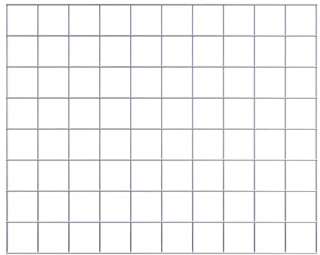 Gabionen Gitter 10 x 10 cm Maschenweite (100 x 80 cm)