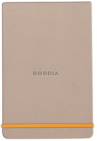 Rhodia 194383C Notizbuch Webnotepad A5 liniert 96 Blatt Rosenquarz