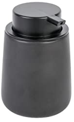 axentia Seifenspender Reno aus Dolomit, schwarz, ca. 350 ml