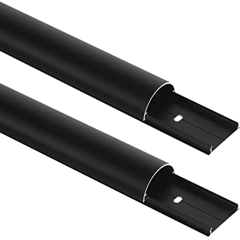 2er Pack, (19,96EUR/m) Aluminium Kabelkanal, Länge 150cm, Breite 5cm-matt