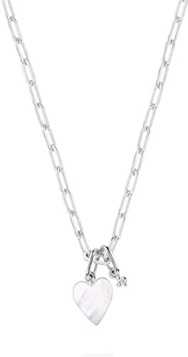 Guido Maria Kretschmer Damen-Kette 925er Silber 1 Diamant, synthetisch One Size Silber 32023934