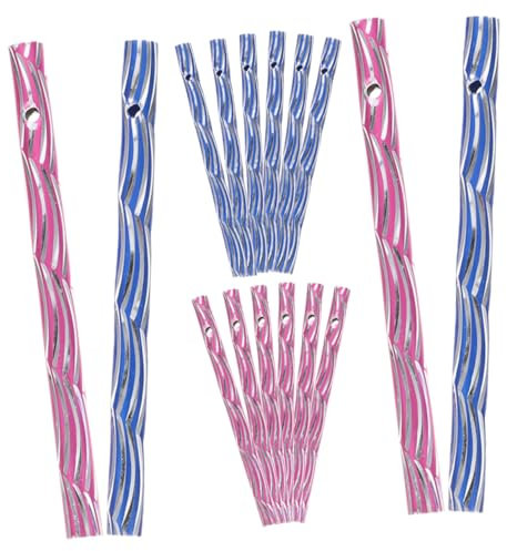 VINTORKY 40st Windspiele Selber Machen Bunte Windspiel-Sets Wohnkultur Windspiele Ersatzteile Für Röhren Für Windspiele Wind Chime Röhrchen Anhänger Selbstgemacht Aluminium Eltern-Kind