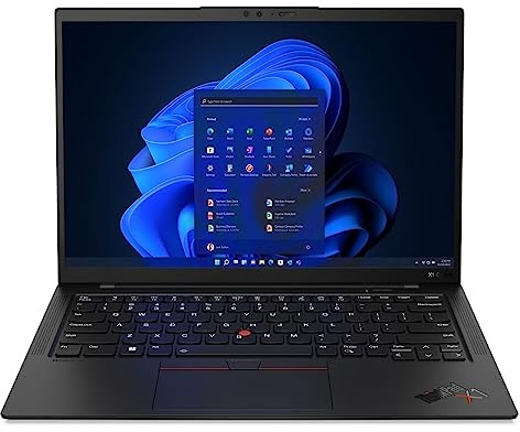 Lenovo ThinkPad X1 Carbon Gen 11 Business Slim Ultra Light Notebook Laptop Intel Evo vPro Core i7 1355U 16GB RAM 512GB NVMe SSD UK Keyboard Windows 11 Pro (Renewed)