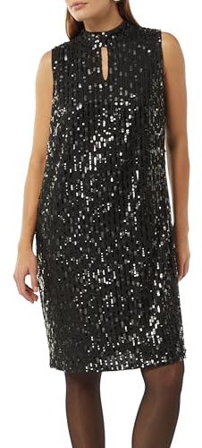 Comma Kurzes Paillettenkleid mit Cut-Out