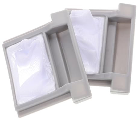 Veemoon 2pcs Washing Machine Filter Bags Lint Catcher for Laundry Delicate Washer Protector