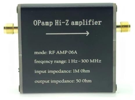 HondoKet Der Hochohmige RF AMP 06A 1Hz-300MHZ 50 Ohm-Verstärker Ist für Donut-Antennen-Impedanzumwandlungsgeräte Geeignet
