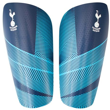 Hy-Pro Officially Licensed Tottenham Hotspur F.C. Shin Pad, Junior - Shin Guard, Breathable, Lightweight, Durable, Protective Gear, Spurs Merchandise, Great Football Gift Idea