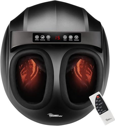 Appareil de massage shiatsu chauffant pour pieds [newgen medicals]