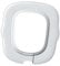 perfk Cat Toilet Training Ring, Anti Slip, Reusable, Professional, Home Comfortable Kitty Toilet Trainer Seat Ring for Pet Cleaning
