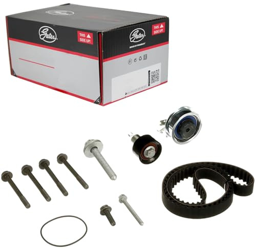 GATES Zahnriemensatz K075680XS Zähnezahl 163 20mm 1141mm Kompatibel mit VW Golf VII Schrägheck 5G1, BQ1, BE1, BE2 Polo Schrägheck 6R1, 6C1 Passat Variant 3G5, CB5 TIGUAN 5N, SKODA Octavia III Combi