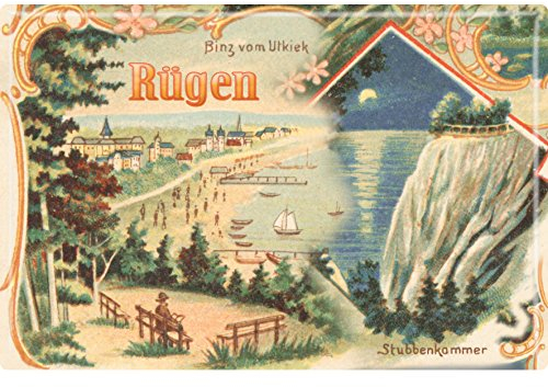 Küchenmagnet - RÜGEN - Gr. ca. 8 x 5,5 cm - 38141 - Magnet