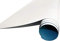 Queence Whiteboardfolie, 100 x 500 cm Magnetisch Selbstklebend inkl. Neodym-Magnete | Memoboard | Whiteboard | Schreibtafel | Wandfolie | Multifunktionale Tafelfolie | 100x500 cm Arktis Weiß