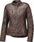 Held Motorradjacke mit Protektoren Motorrad Jacke Sabira Damen Lederjacke braun 44, Chopper/Cruiser, Ganzjährig