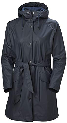 Helly Hansen Femmes W Kirkwall II Imperméable, Bleu Marine, XL