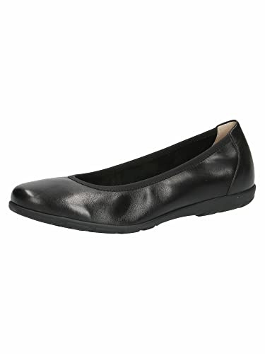 Caprice Damen 9-9-22150-26 Ballerinas, Black Nappa, 40 EU
