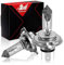 WinPower H4 P43t 60 / 55W Scheinwerfer Halogenlampen Hi/Lo 3000K Gelb Super Bright 12V Auto Motorrad, 2 Stück