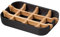 Boîte à Savon, Porte Savon Naturel, Bambou En Bois Porte Savons Support à Savon Auto-drainant, Double Couche Porte-savon En Bois De Bambou Artisanat Pour Cuisine Salle De Bains Éponge Savon (Noir)