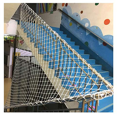 Kinder-Sicherheitsnetz, Treppengeländer, Sicherheitsnetz, Treppenschutzgitter für Babys, Kindersicherheitsnetz, Baby-Balkon- und Treppenhaus, stabiles Treppengeländer (Größe: 3 x 10 m), Farbe: