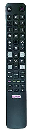 Reemplazado Mando TCL Thomson RC802N para TCL Smart TV 4K UHD QLED TV 32ES580 40ES560 43EP660 50EP680 55EP660