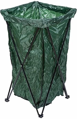 TRTO 180L Collapsible Metal Recycle Garbage Waste Rubbish Bin Bag Sack Stand Holder