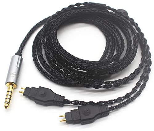 Youkamoo 4.4mm Balanced Replacement Upgrade Cable Compatible with Sennheiser HD650, HD600, HD660S, HD660S2, HD580, HD58X, Massdrop HD6XX Headphones, 10ft