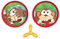 Scratch 276182154 Magnetisches Wurfspiel, Fangspiel für 2 Spieler, Duo Disker Set, Motiv: AFFE