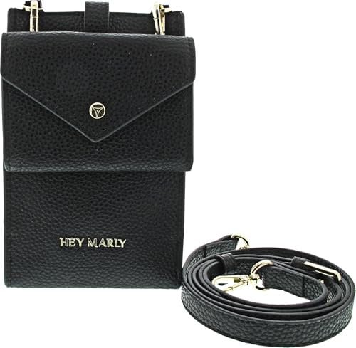 HEY MARLY Mobile Wallet schwarz Glänzend Wallet Pouch