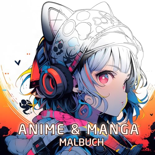 Anime Und Manga Malbuch: Tauche ein in die Welt der Chibi-Girls mit diesem Malbuch für Kinder und Erwachsene. Vergiss den Alltag und entspanne dich beim Ausmalen von 65 wunderschönen Vorlagen