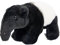 Teddys Rothenburg Kuscheltier Tapir stehend schwarz/weiß 22 cm Plüschtapir Plüschtier