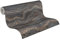 Livingwalls Papier peint 396594 aspect marbre - papier peint design marbre de qualité supérieure en noir, gris, marron - papier peint avec effet brillant or - 10,05m x 0,53m - Fabriqué en Allemagne