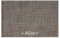 Tapis Alimentaire Personnalisé pour Gamelles d'Animaux de Compagnie - Imperméable pour Chien et Chat (Noir Marron, 30 x 45 cm)