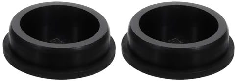 QUARKZMAN 2 2 Stück Schwarze Gummistopfen für Löcher, Silikonstopfen für 51-52mm/2,01-2,05 Löcher.
