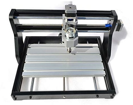 AC 100-240V Fräsmaschine metall Router Engraver Cutter Graviermaschine DIY-Kit Mini Graviermaschine für Druck, Handwerkzeuge und industrielle Verarbeitung, Mit 1xER11 Spindelfutter+10xBohrer