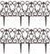 Esschert's Garden Bordure de Jardin en Fonte Victorienne Lot de 4