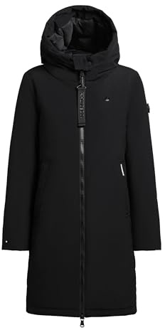 khujo - Damen - Wintermantel - Yaak 4 - Black - L