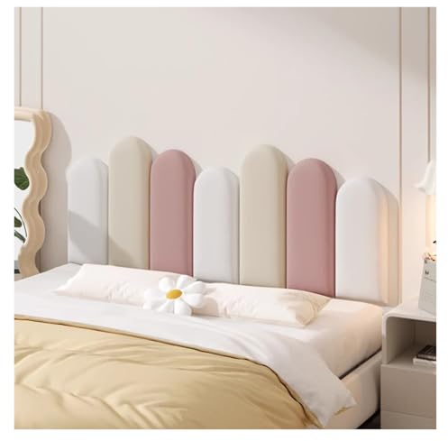 PQVMZQEMQ Panneau Mural 3D Anti-Collision pour Enfants, tête de lit décorative, Panneaux muraux en Tissu Auto-adhésifs pour Chambres d'enfants (multicolore-05, 120 x 55 cm)