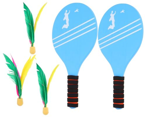 BCOATH Badminton Set Lightweight Rackets with Shuttlecocks and Carry Bag for Indoor Outdoor Play Beach and Lawn Sports Equipment for Boys